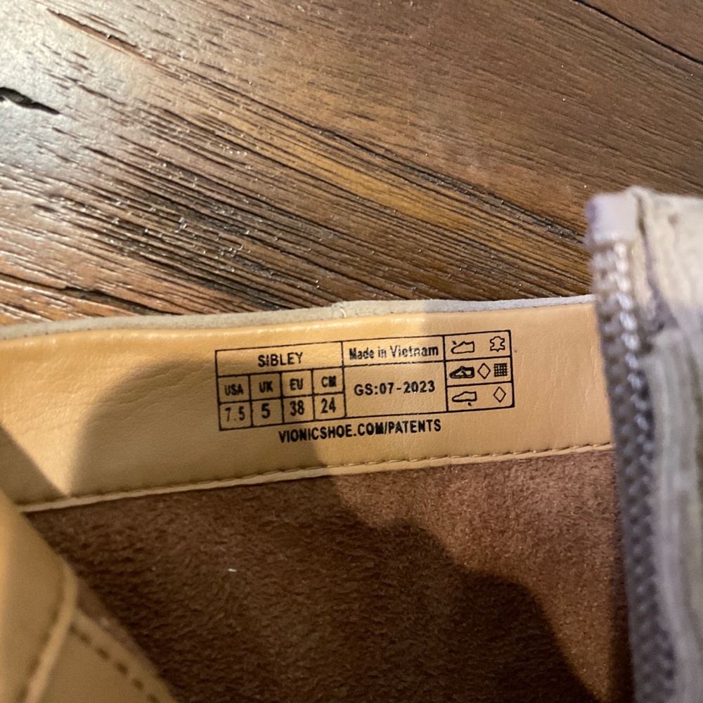 Vionic Tan Ankle Boots - image 7